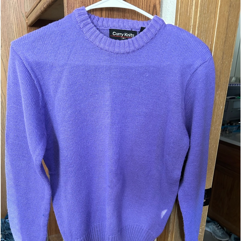 Women’s vintage sweater. Pretty purple color. Never worn.